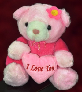 Boneka Beruang Baju Pink