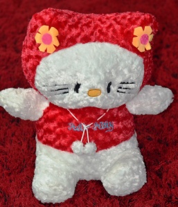 Boneka Hello Kitty Merah