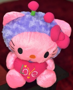 Boneka Hello Kitty Ungu..